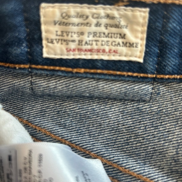 Levi’s 501 original denim shorts size 26 - Picture 5 of 6